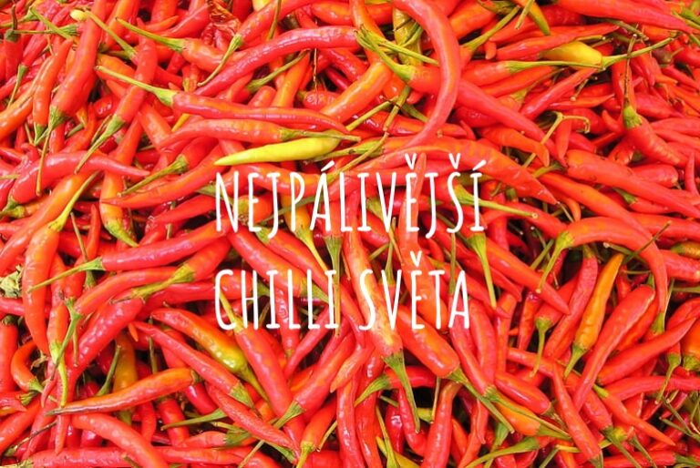 Seznam nejpálivějších chilli papriček