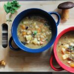 Babiččina bramboračka s houbami